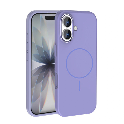 Apple İphone 17 Kılıf M-Safe Şarj Özellikli Metal Kamera Çerçeveli Zore Edi Silikon Kapak