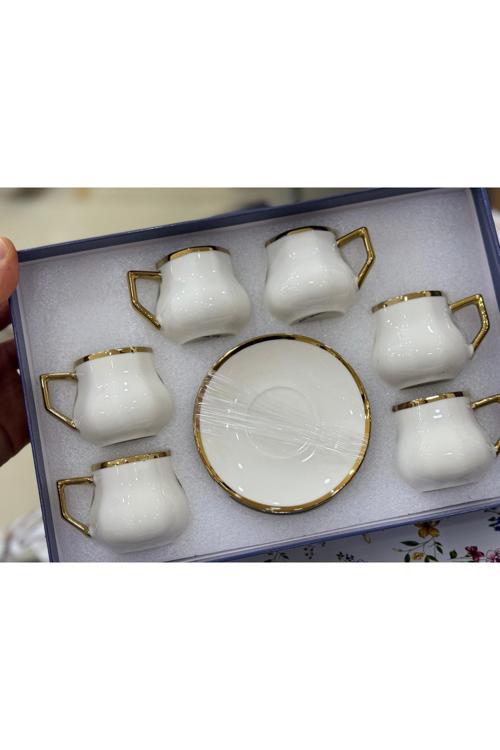 Porselen Lüks Kahve Takımı