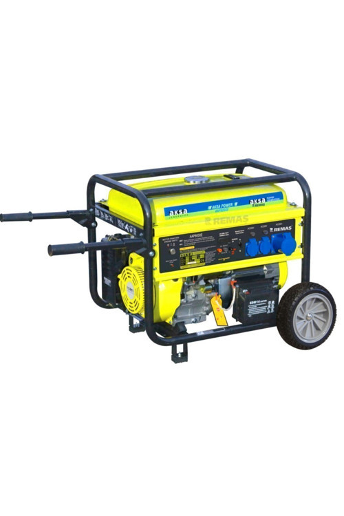 Aap 8000E Benzinli Jeneratör 8 Kva Marşlı Monofaze