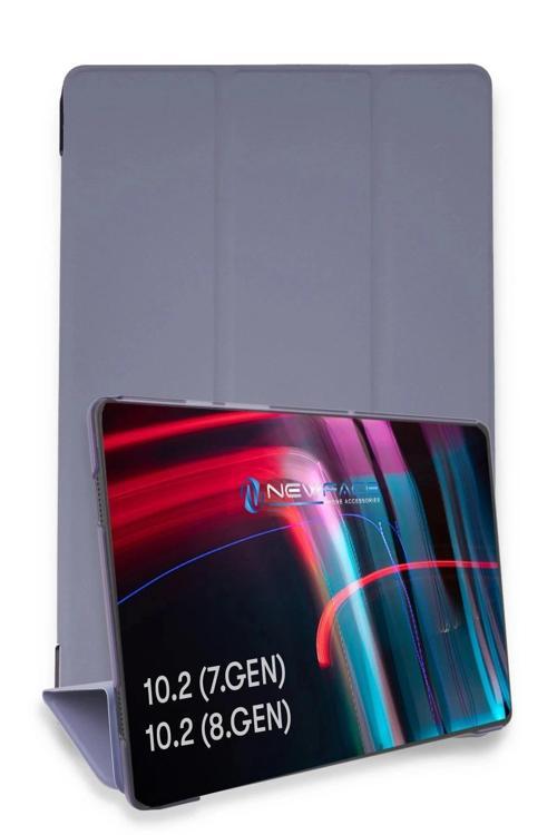 iPad 10.2 (7.nesil) Kılıf Tablet Smart Kılıf - Lila