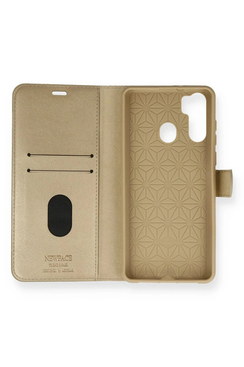 Reeder P13 Blue Max Kılıf Trend S Plus Kapaklı Kılıf - Gold