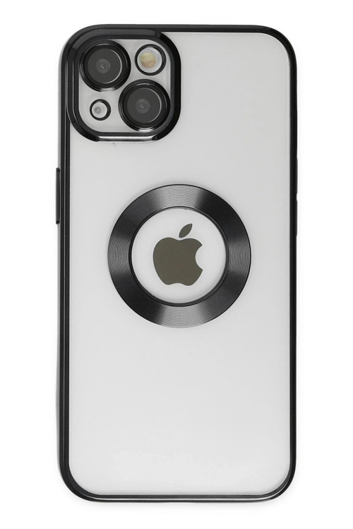 iPhone 14 Kılıf Slot Silikon - Siyah