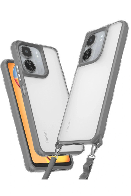 Xiaomi Redmi 13C Kılıf Penta Silikon Kılıf - Titan Gri