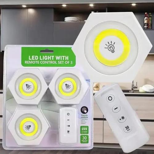 Uzaktan Kumandalı Led Işık Altı Gen [3'lü Set]