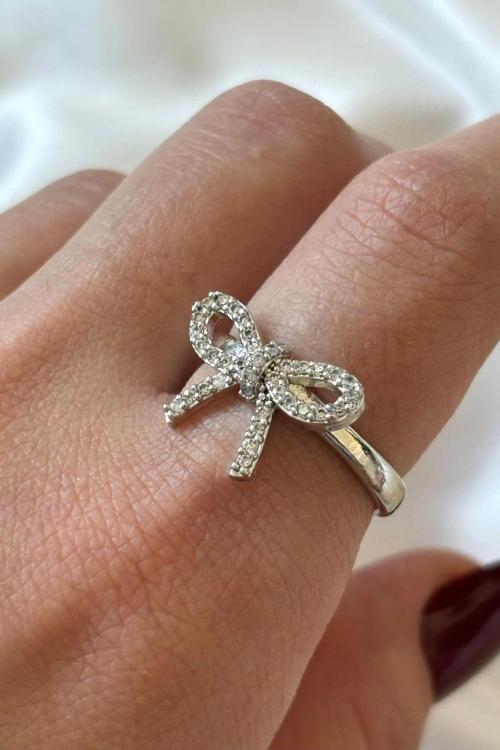 Özel Üretim Fiyonk Model Tasarım Ayarlanabilir Kadın Yüzük