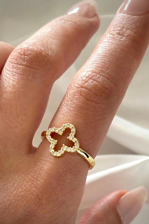 Ünlü Marka Zirkon Taşlı Kadın Yüzük