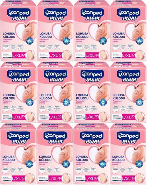 Mom Lohusa Külodu - Külot Bez L - Large - Büyük / XL - Extra Large - 120 Adet (12PK*10)