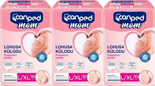 Mom Lohusa Külodu - Külot Bez L - Large - Büyük / XL - Extra Large - 30 Adet (3PK*10)