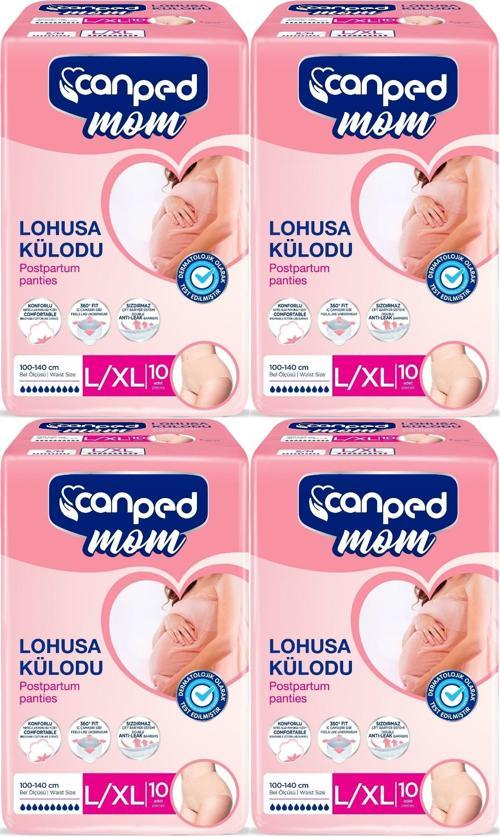 Mom Lohusa Külodu - Külot Bez L - Large - Büyük / XL - Extra Large - 40 Adet (4PK*10)