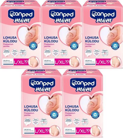 Mom Lohusa Külodu - Külot Bez L - Large - Büyük / XL - Extra Large - 50 Adet (5PK*10)