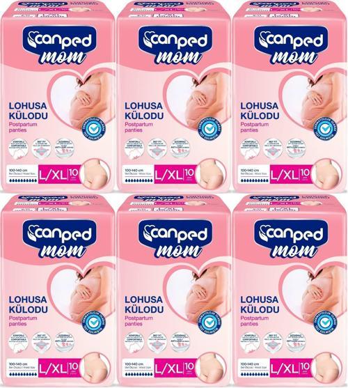 Mom Lohusa Külodu - Külot Bez L - Large - Büyük / XL - Extra Large - 60 Adet (6PK*10)