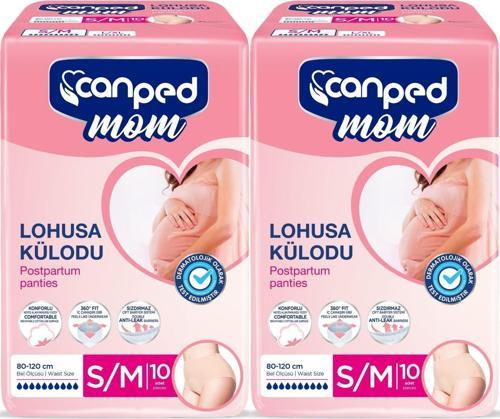 Mom Lohusa Külodu - Külot Bez S - Small - Küçük / M - Medium - Orta 20 Adet (2PK*10)