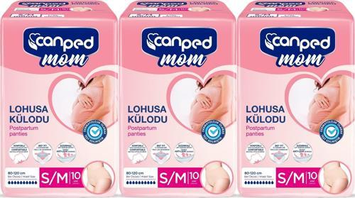 Mom Lohusa Külodu - Külot Bez S - Small - Küçük / M - Medium - Orta 30 Adet (3PK*10)