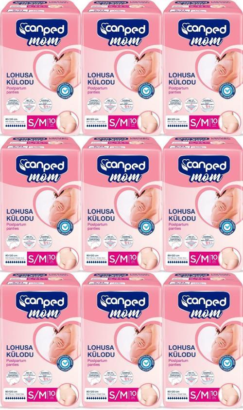 Mom Lohusa Külodu - Külot Bez S - Small - Küçük / M - Medium - Orta 90 Adet (9PK*10)