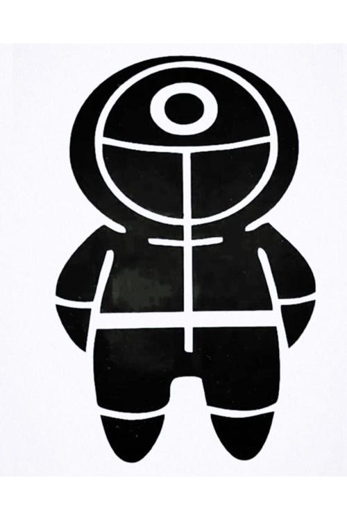 Squıd Game (Oto-Motor-Laptop-Duvar-Dekor) 20 X 30 Cm