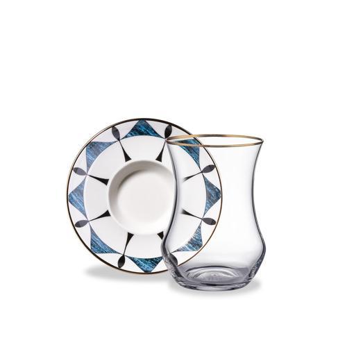 Lorena Collection 12 Parça Çay Bardak Seti A8737-6