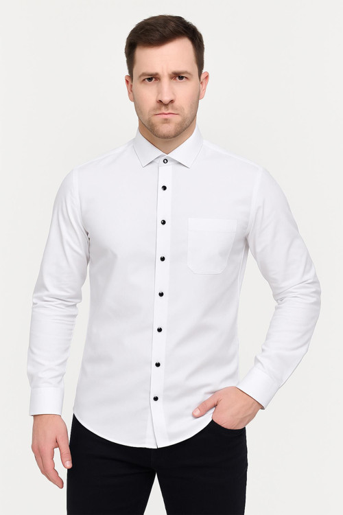 Damatlık Gömlek Slim Fit