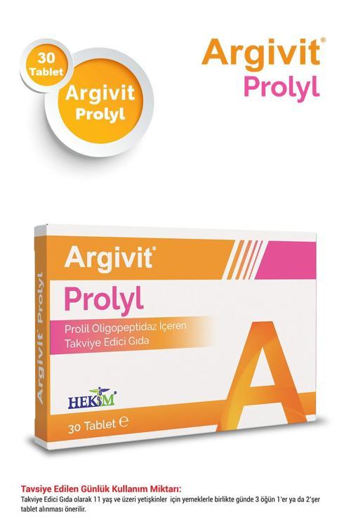 Prolyl Oligopeptidaz İçeren Takviye Edici Gıda 30 Tablet