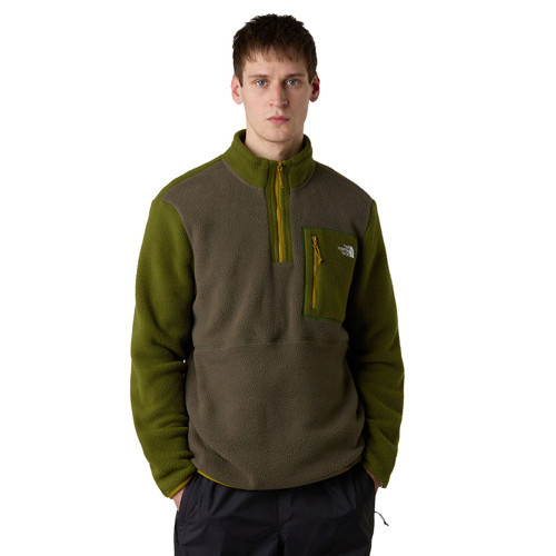 Erkek Yarım Fermuar Polar Sweatshirt Yumiori 1/4 Zip Nf0A883Sep71