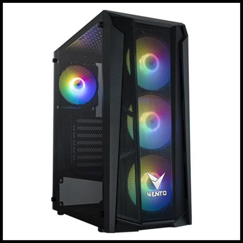 Vg15fe Atx Tower, 650w 80+ Siyah, Temperli Cam, Rgb, Atx Gamıng Kasa