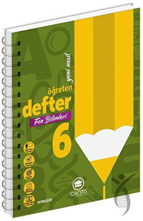 6. Sınıf Fen Bilimleri Okula Yardımcı Öğreten Defter