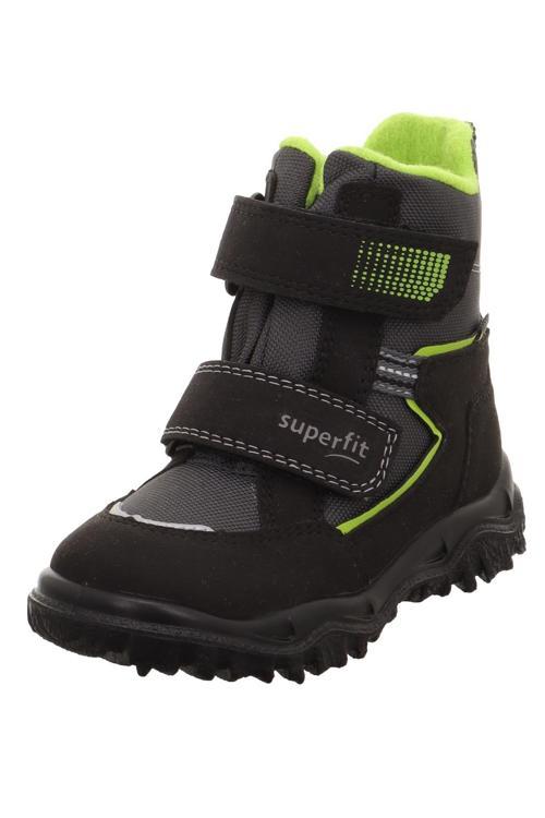 Husky Çocuk Bot Siyah/Yeşil