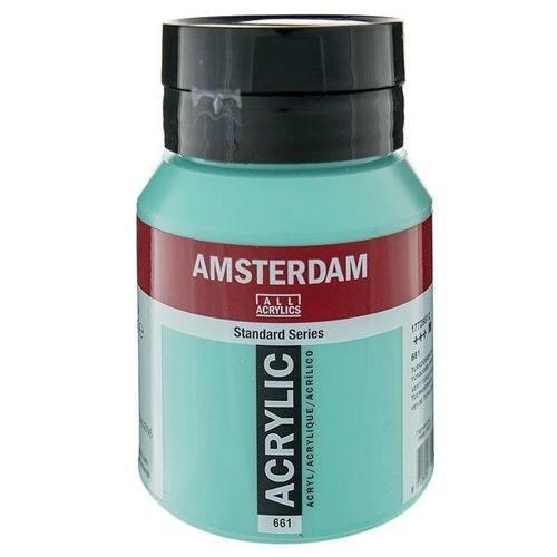 Amsterdam Akrilik Boya 500 ml. 661 Turquoise Green