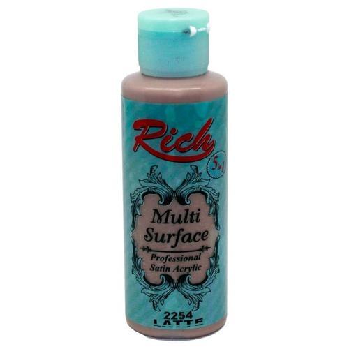 Multi Surface Her Yüzey İçin Akrilik Boya 120 cc. 2254 LATTE
