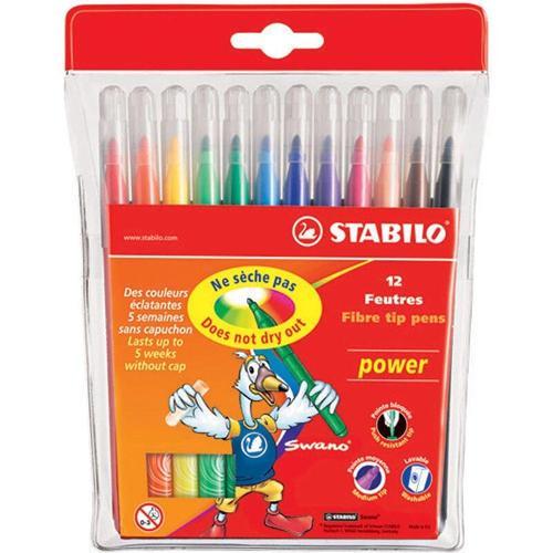 Power Keçeli Kalem 12 Renk