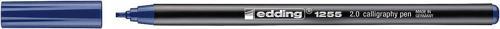 1255 Kaligrafi Kalemi 2.0 mm. Çelik Mavi