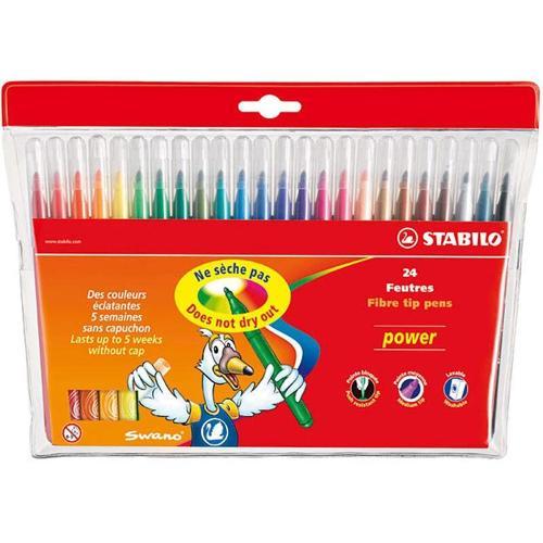 Power Keçeli Kalem 24 Renk