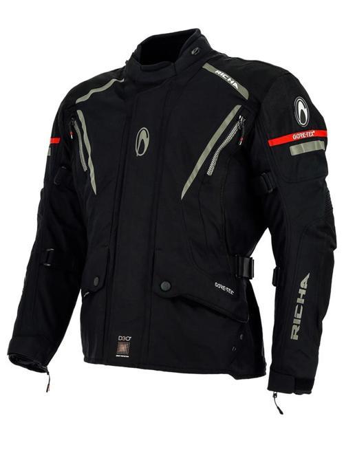 RICHA CYCLONE GTX GORE-TEX SU GEÇİRMEZ MOTOSİKLET MONT SİYAH