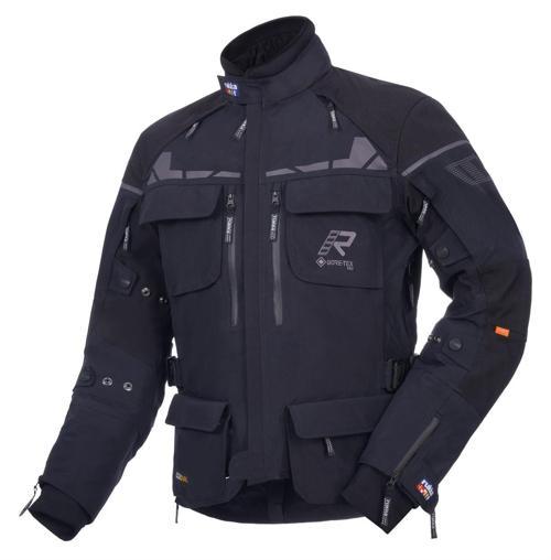 Rukka Ecuado-R GORE-TEX PRO Motosiklet Montu Siyah