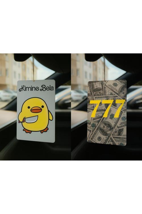Kimine Bela Ve Dolar Manifest 777 - İkili Oto Kokusu - Dekoratif Araç Kokusu Ve Aksesuarı