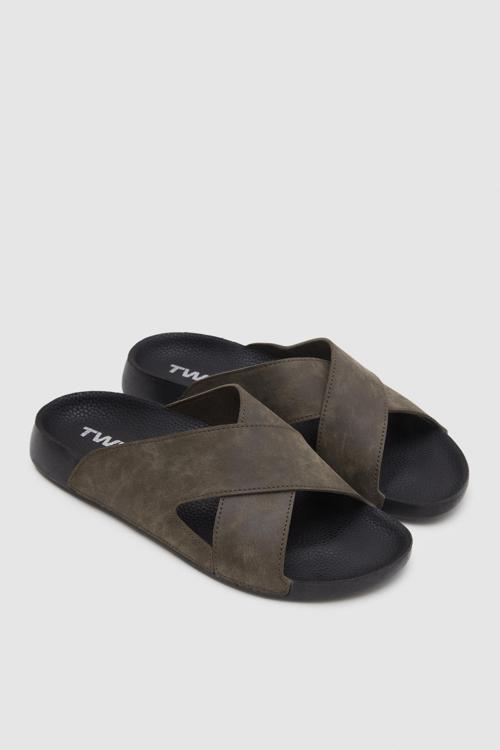 Twn Haki Çapraz Bant Terlik