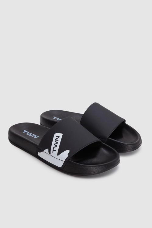 Twn Siyah Tek Bant Terlik