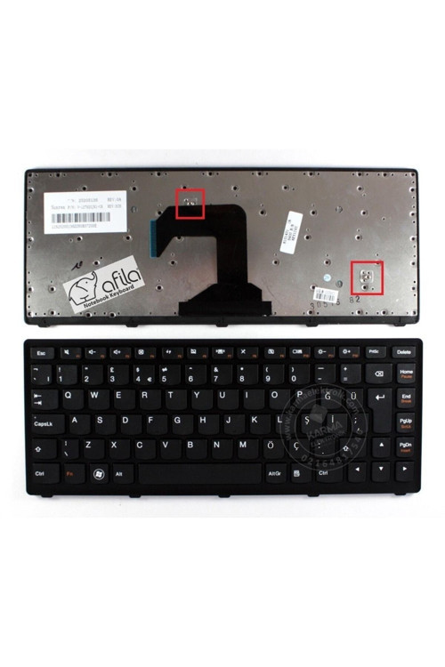 Lenovo 25213411 25213445 V-127920Qk1Tr Nsk-Bc6Sc Klavye Siyah Tr