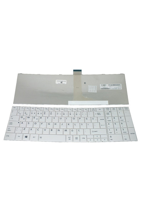 Toshiba V000271010,9Z.N7Usv.001 V000271010 Klavye Beyaz / V2