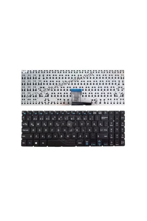 Nirvana S500.1021-4150R-G Notebook Klavyesi Siyah Tr