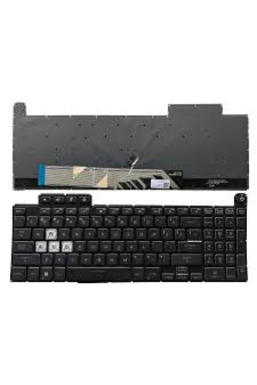 Asus Tuf Gaming A15 Fa507Nvr-Lp031 Notebook Klavyesi, Tuş Takımı / Beyaz Tr - Rgb Işıklı