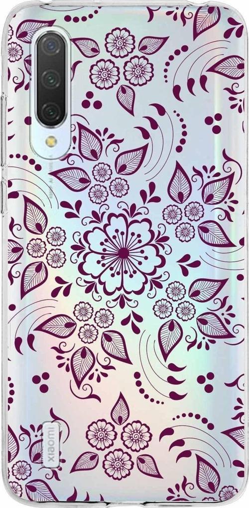 Xiaomi Mi 9 Lite Uyumlu Kapak Nostalji Desen Tasarımlı Şeffaf Silikon Kılıf