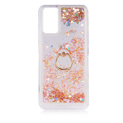 Galaxy A02S Kılıf KHYR Milce Kapak - Gold