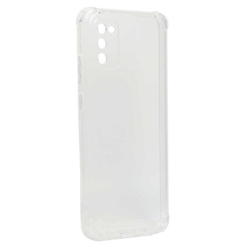 Galaxy A02S Kılıf KHYR Kamera Korumalı Nitro Anti Shock Silikon - Renksiz