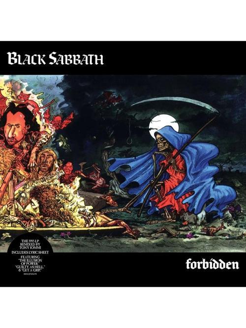 Black Sabbath - Forbidden ,  Tony Iommi Remix (Black Vinyl)   Plak