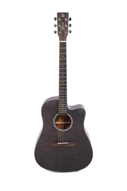 SAC-41BK EQ Elektro Akustik Gitar - SİYAH