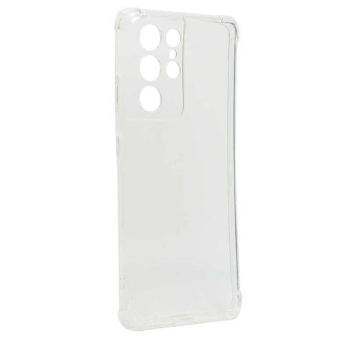 Galaxy S21 Ultra Kılıf KHYR Kamera Korumalı Nitro Anti Shock Silikon - Renksiz