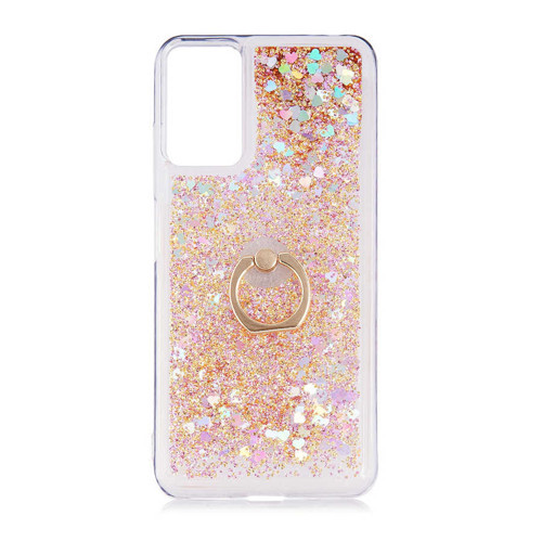 Poco M3 Pro Kılıf KHYR Milce Kapak - Gold