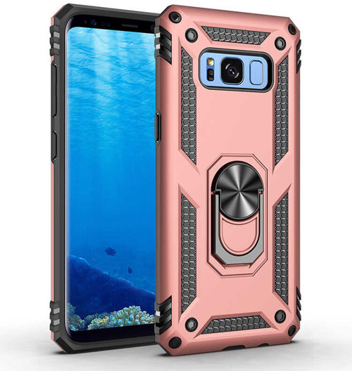 Galaxy S8 Kılıf KHYR Vega Kapak - Rose Gold