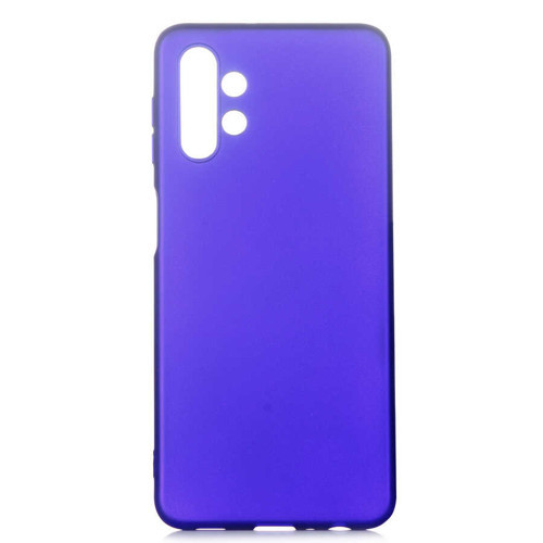 Galaxy A13 4G Kılıf KHYR Premier Silikon Kapak - Saks Mavi