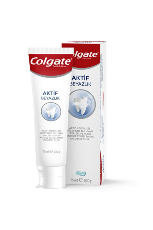 Diş Macunu Aktif Beyazlık 75 Ml X2 Adet
